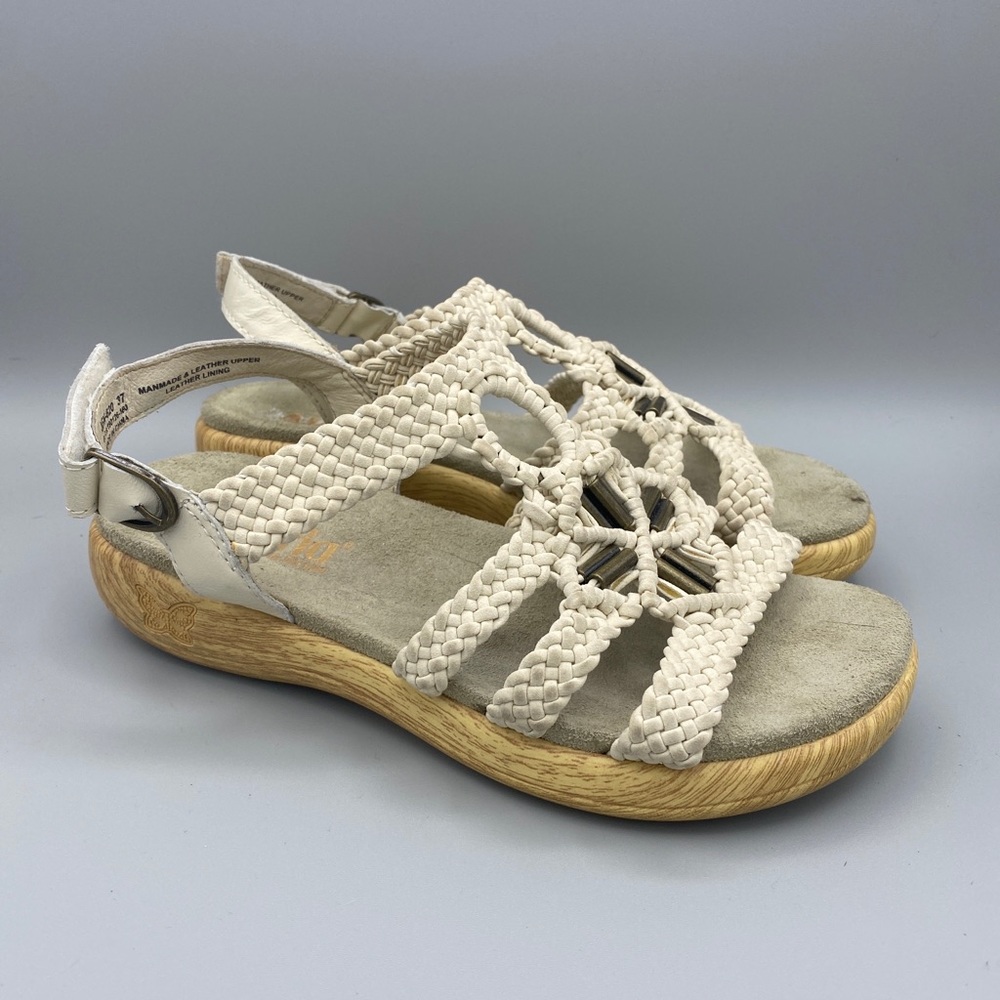 Alegria Jena Slingback Sandals US Women’s 6.5 Cream JEN-620
